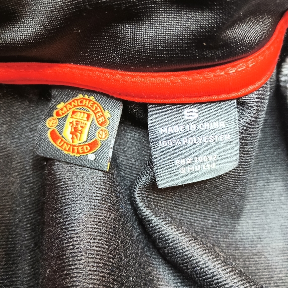 Manchester United MUFC Full Zip Soccer Jacket Men's Small - Picture 6 of 12